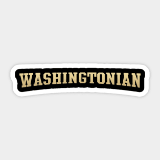Washingtonian - Washington Native Sticker
